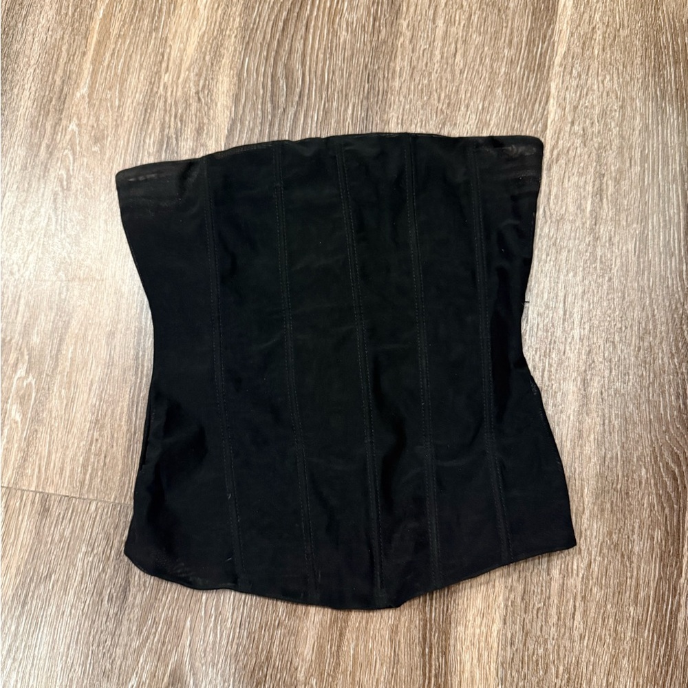 Black mesh Corset